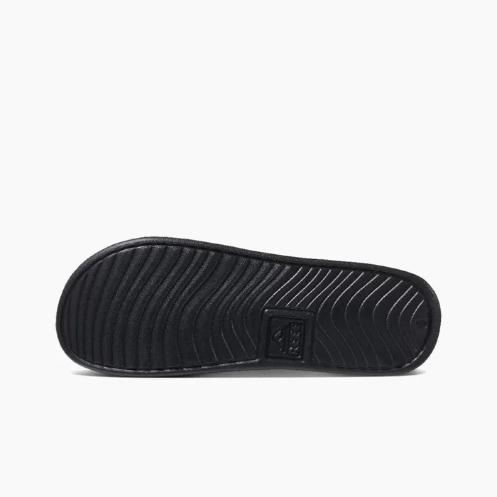 Reef Sandals Men One Slide Black Reef Sandals Men One Slide Black