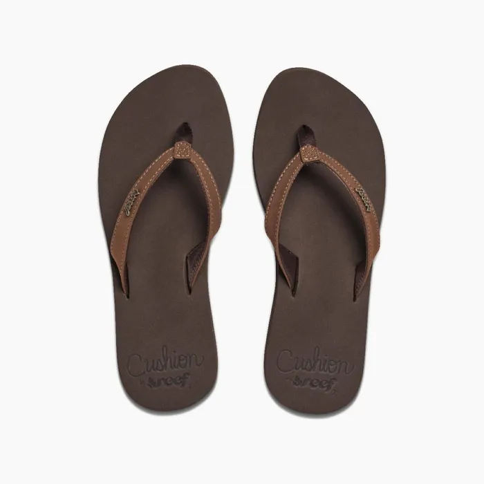 Reef Sandals Women Cushion Luna Brown Reef Sandals Women Cushion Luna Brown