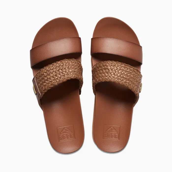 Reef Sandals Women Cushion Vista Higher Espresso Raffia Reef Sandals Women Cushion Vista Higher Espresso Raffia