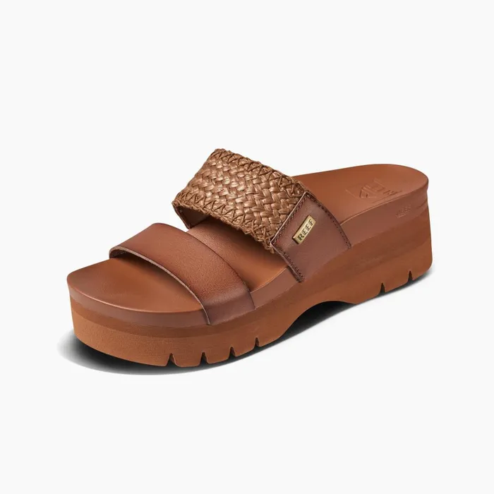 Reef Sandals Women Cushion Vista Higher Espresso Raffia Reef Sandals Women Cushion Vista Higher Espresso Raffia