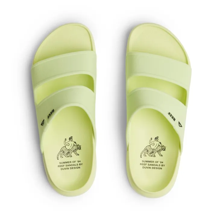 Reef Sandals WomenMen Oasis X Duvin Limeadeyellow Reef Sandals WomenMen Oasis X Duvin Limeadeyellow