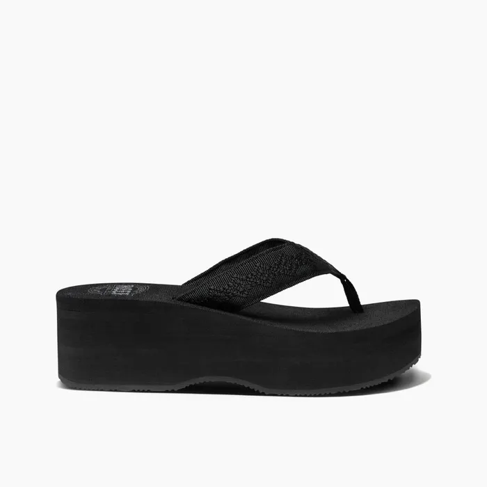 Reef Sandals Women Sandy Hi Black