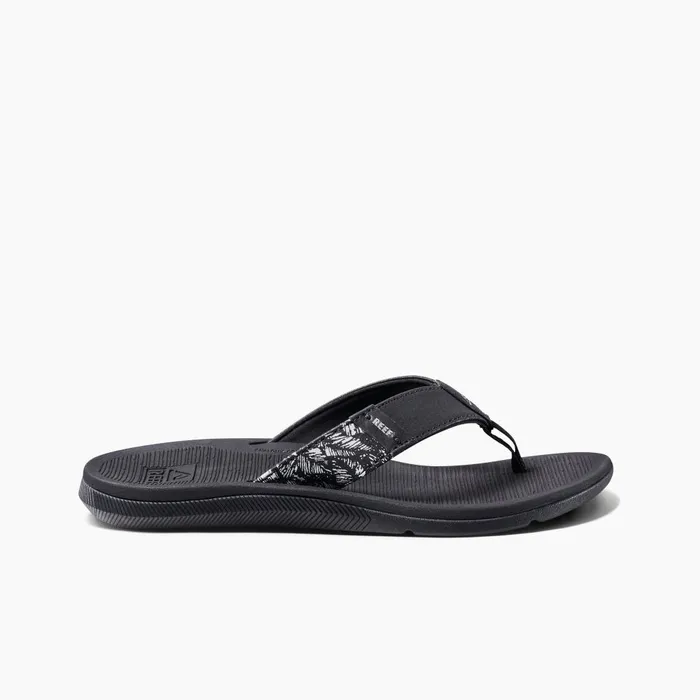 Reef Sandals Women Santa Ana Blackwhite