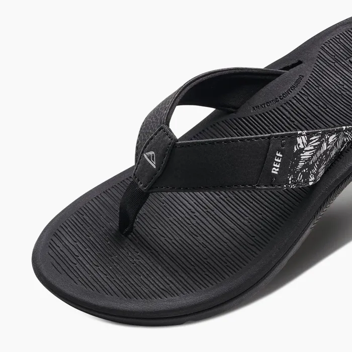 Reef Sandals Women Santa Ana Blackwhite Reef Sandals Women Santa Ana Blackwhite
