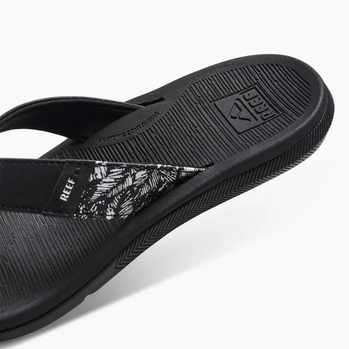 Reef Sandals Women Santa Ana Blackwhite Reef Sandals Women Santa Ana Blackwhite