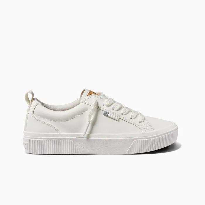 Reef Shoes Women Lay Day Dawn White Leather