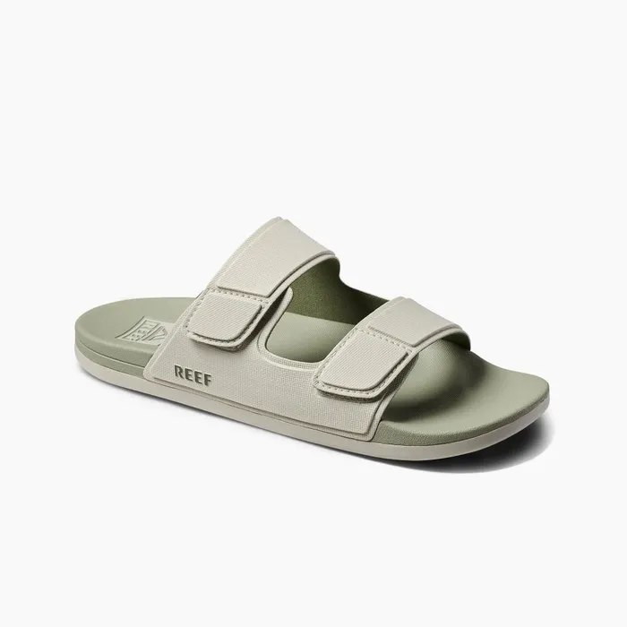 Reef Slides Men Cushion Tradewind Stoneolive Reef Slides Men Cushion Tradewind Stoneolive