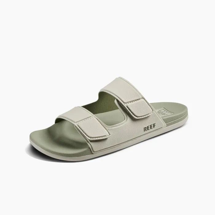 Reef Slides Men Cushion Tradewind Stoneolive Reef Slides Men Cushion Tradewind Stoneolive