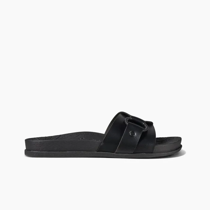 Reef Slides Women Cushion Soho Cruz Black Night