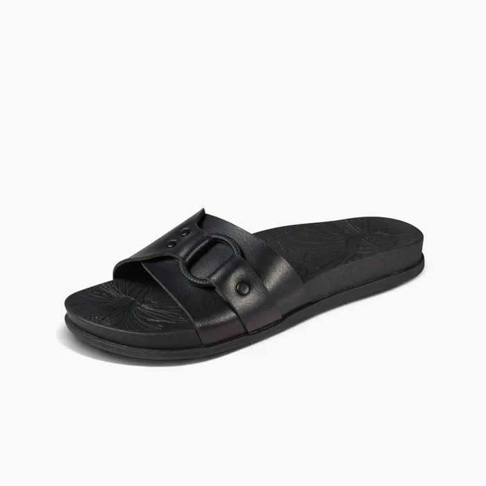 Reef Slides Women Cushion Soho Cruz Black Night Reef Slides Women Cushion Soho Cruz Black Night