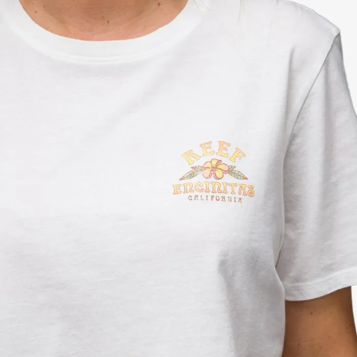 Reef TShirts Tanks and Dresses Women Super Crop Tee Marshmellow