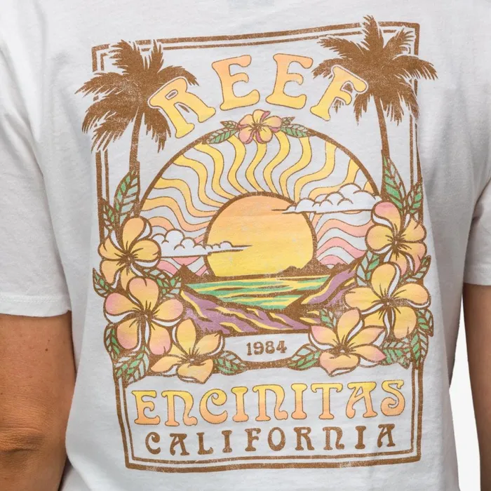 Reef TShirts Tanks and Dresses Women Super Crop Tee Marshmellow