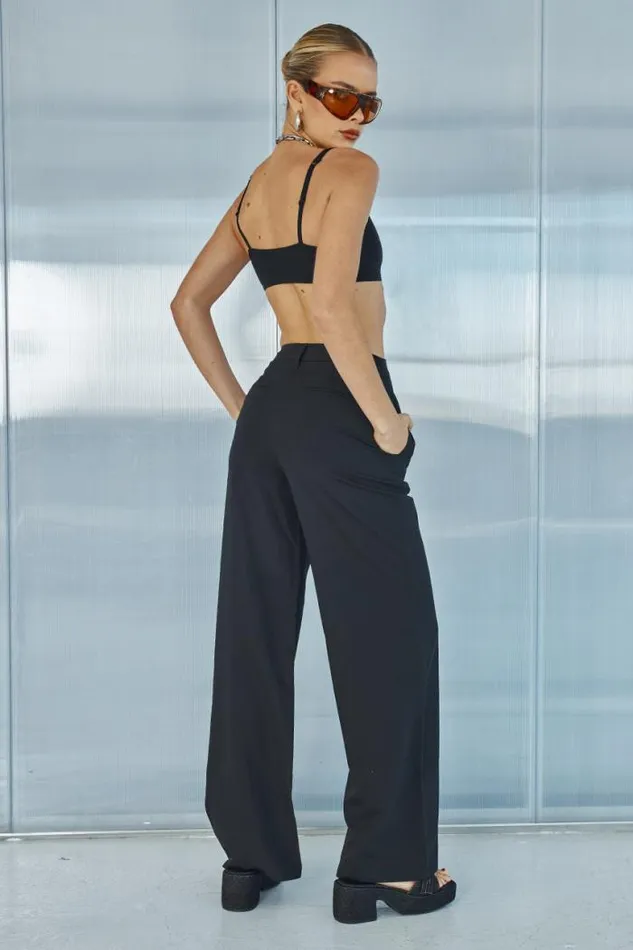 Runaway The Label Basic Shop KALI CROP TOP 8211 BLACK