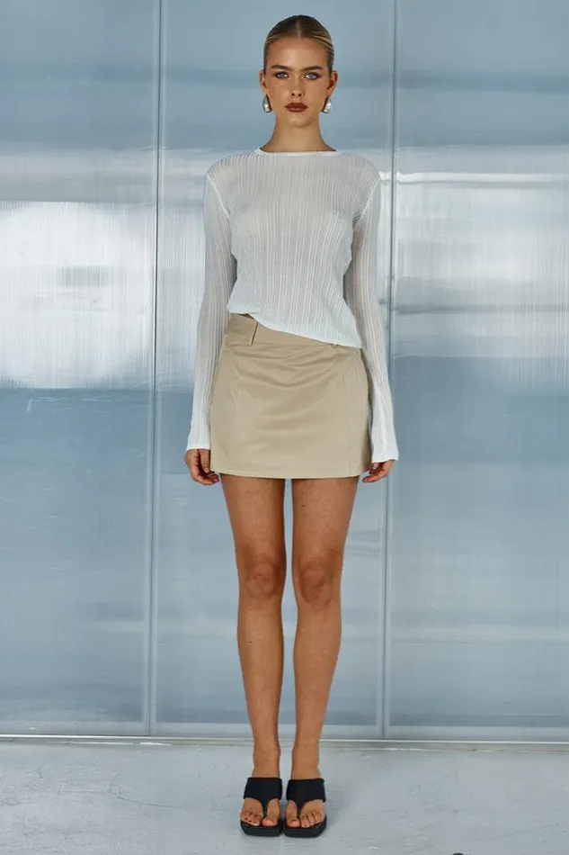Runaway The Label Basic Shop MARLIE TOP 8211 WHITE