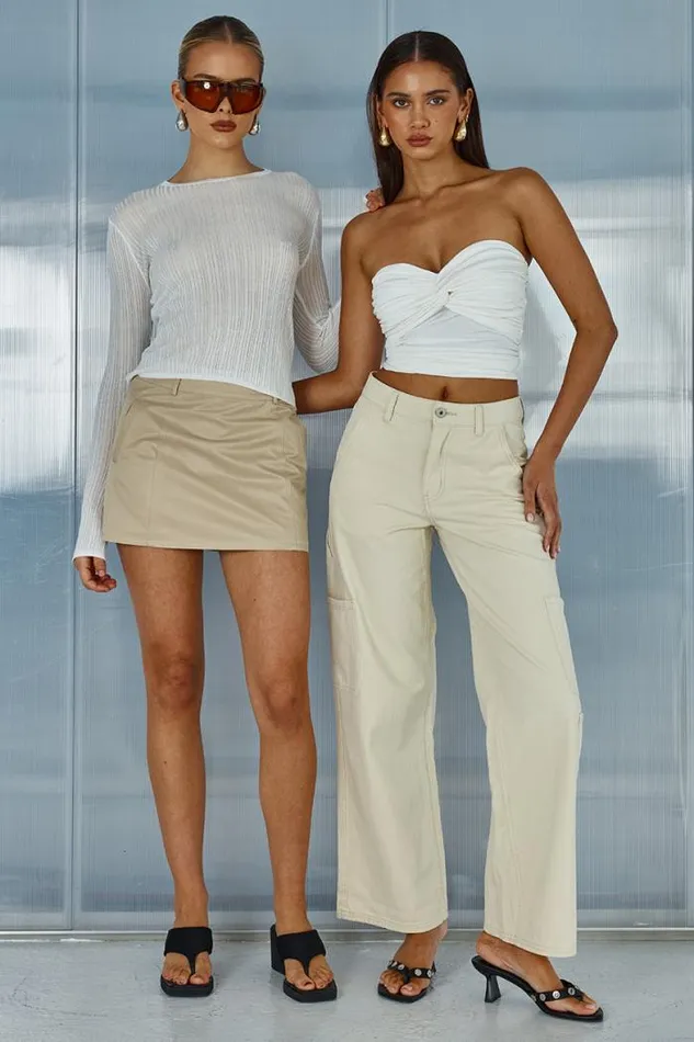 Runaway The Label Basic Shop MARLIE TOP 8211 WHITE