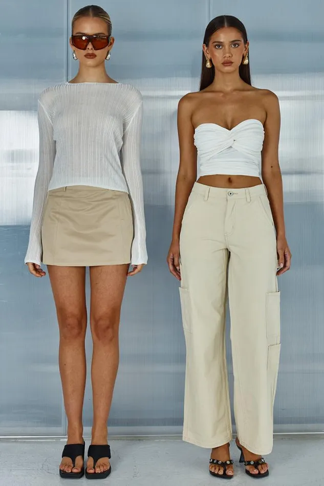 Runaway The Label Basic Shop MARLIE TOP 8211 WHITE