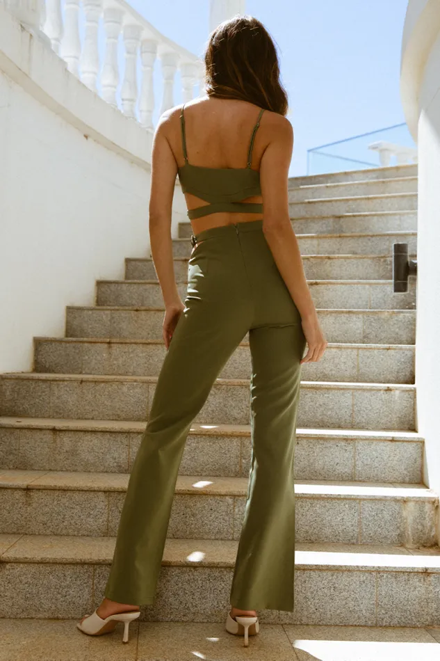 Runaway The Label Crops Shop Marvel Top 8211 Khaki Runaway The Label Crops Shop Marvel Top 8211 Khaki