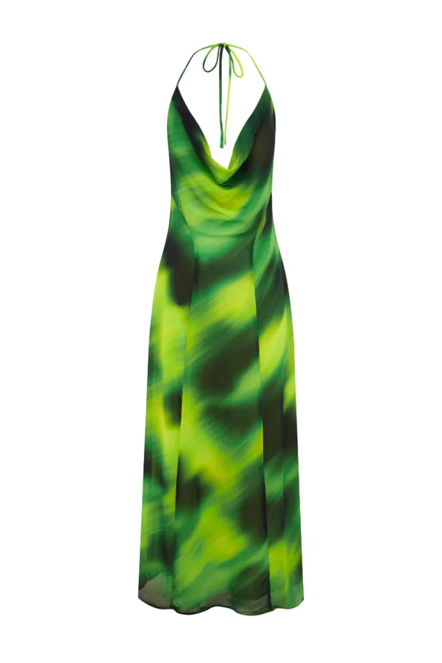 Runaway The Label Maxi Shop ANISSA MAXI DRESS 8211 LOTUS PRINT