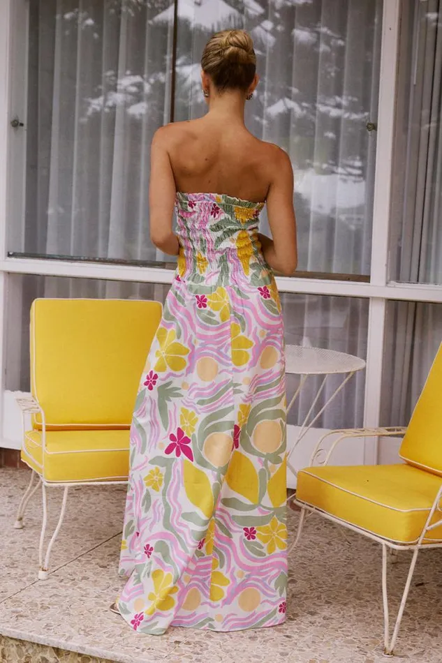 Runaway The Label Maxi Shop AVELINE MAXI DRESS 8211 AVELINE PRINT