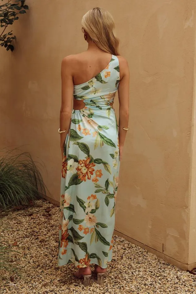 Runaway The Label Maxi Shop BARZILIO DRESS 8211 MAIORI BLUE