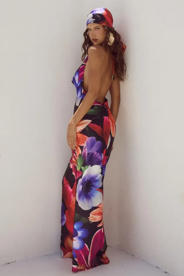 Runaway The Label Maxi Shop POSEY MAXI DRESS 8211 MAEVE PRINT