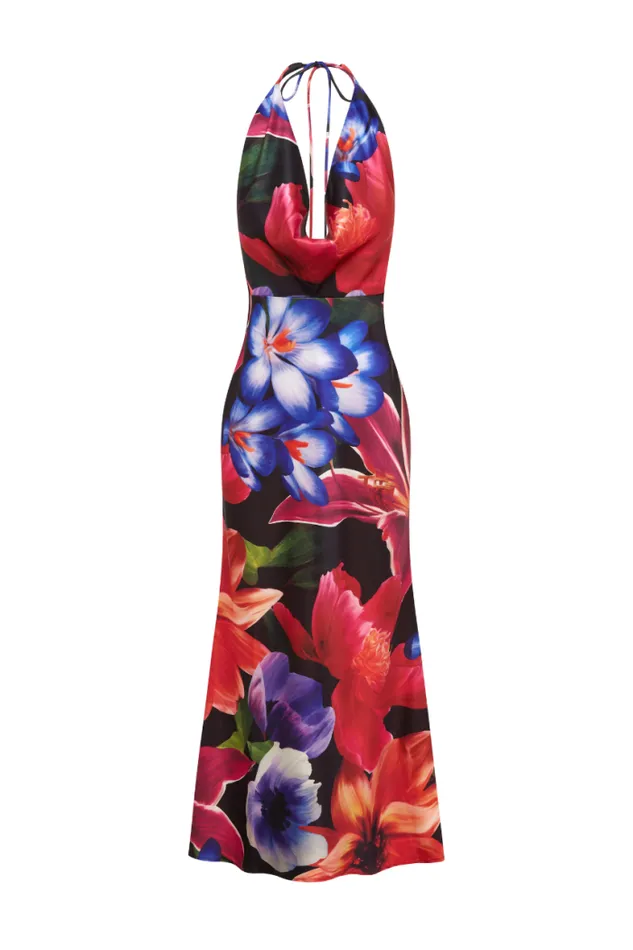 Runaway The Label Maxi Shop POSEY MAXI DRESS 8211 MAEVE PRINT