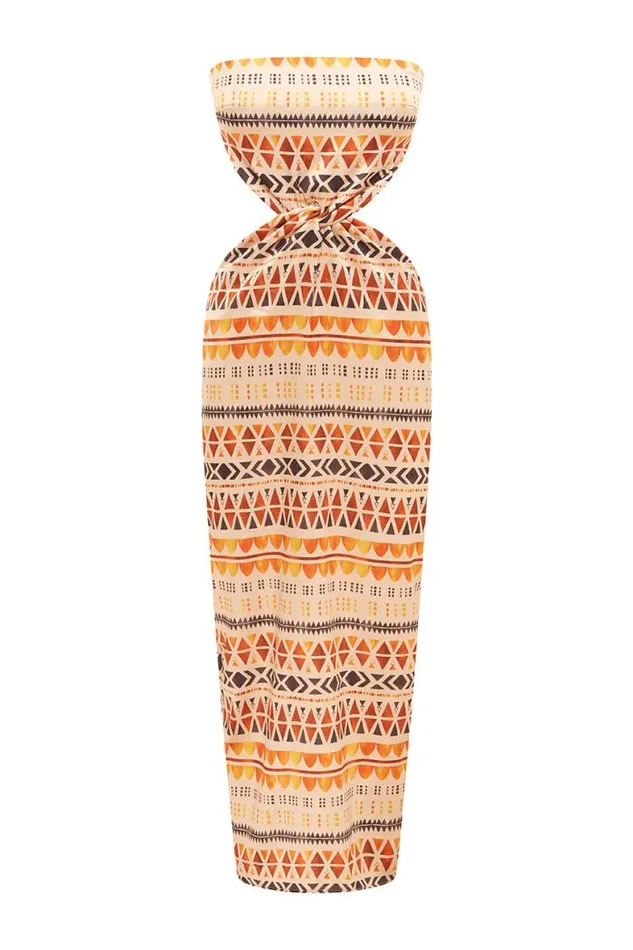 Runaway The Label Midi Shop LEONA MIDI DRESS 8211 PHOENIX PRINT