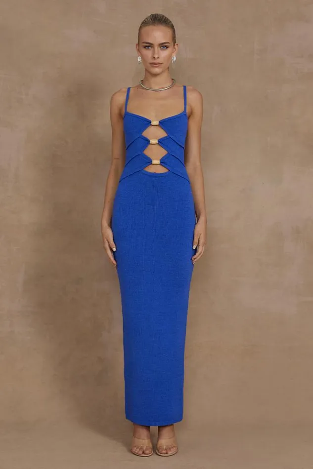 Runaway The Label Midi Shop NORMANI MIDI DRESS 8211 ROYAL