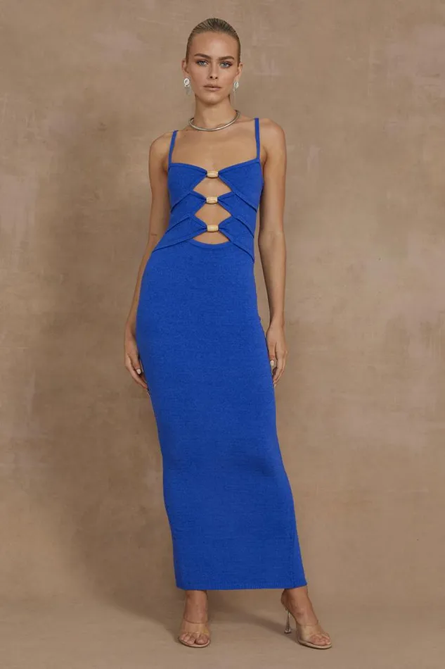 Runaway The Label Midi Shop NORMANI MIDI DRESS 8211 ROYAL