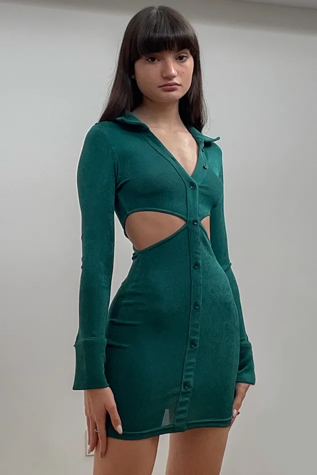 Runaway The Label Mini Shop Tyra Mini Dress 8211 Emerald Runaway The Label Mini Shop Tyra Mini Dress 8211 Emerald