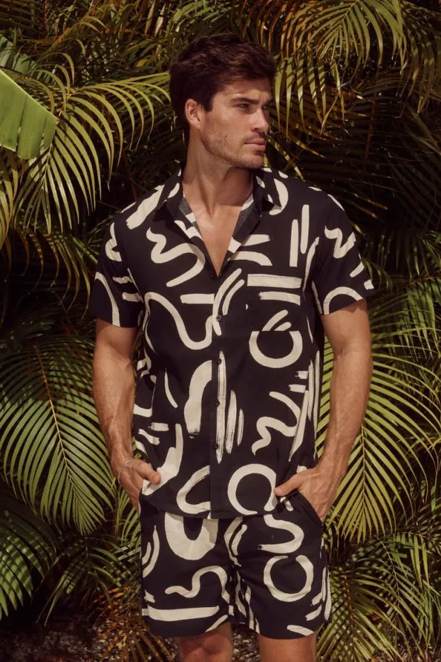 Runaway The Label Sets Menswear YORK SHIRT 8211 BLACK
