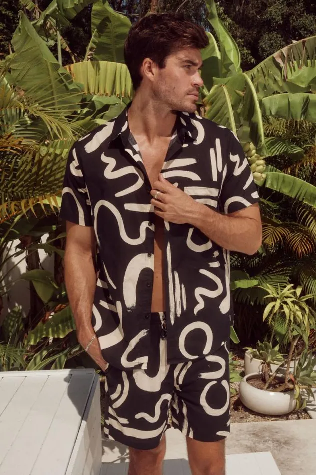 Runaway The Label Sets Menswear YORK SHIRT 8211 BLACK Runaway The Label Sets Menswear YORK SHIRT 8211 BLACK