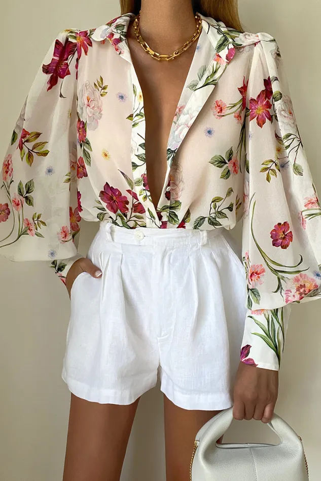 Runaway The Label Shirts and Blouses Shop Fleetwood Blouse 8211 Jaci White