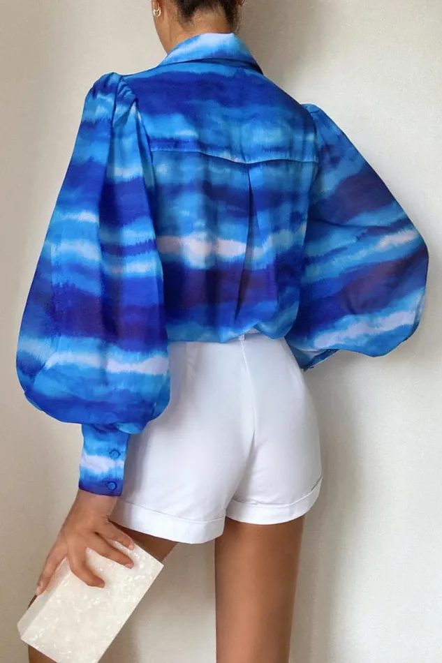 Runaway The Label Shirts and Blouses Shop FLEETWOOD BLOUSE 8211 OCEAN