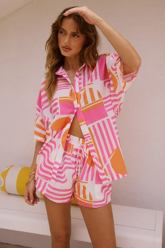 Runaway The Label Shirts and Blouses Shop VENUS SHIRT 8211 VARGO PINK
