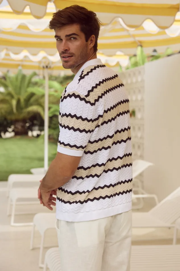 Runaway The Label Shirts Menswear OTTO SHIRT 8211 WHITESAND