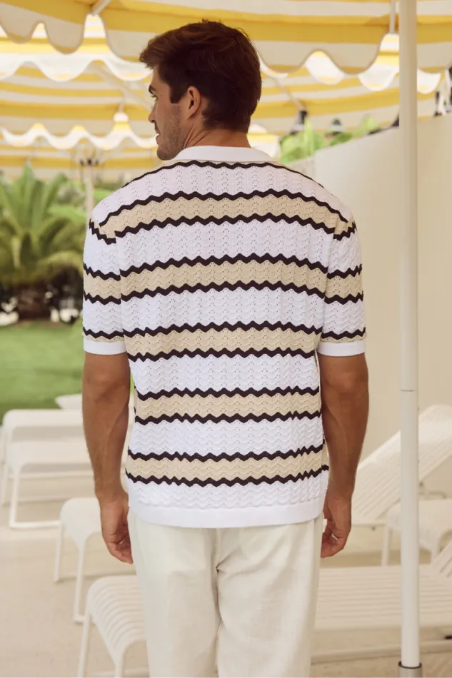 Runaway The Label Shirts Menswear OTTO SHIRT 8211 WHITESAND
