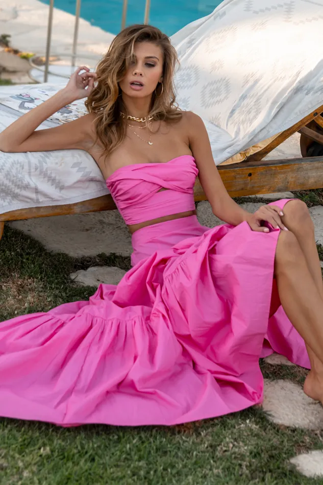 Runaway The Label Skirts Shop Ayla Maxi Skirt 8211 Pink Runaway The Label Skirts Shop Ayla Maxi Skirt 8211 Pink