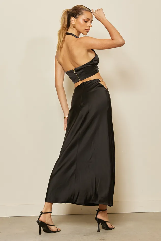 Runaway The Label Skirts Shop Remi Slip Skirt 8211 Black Runaway The Label Skirts Shop Remi Slip Skirt 8211 Black