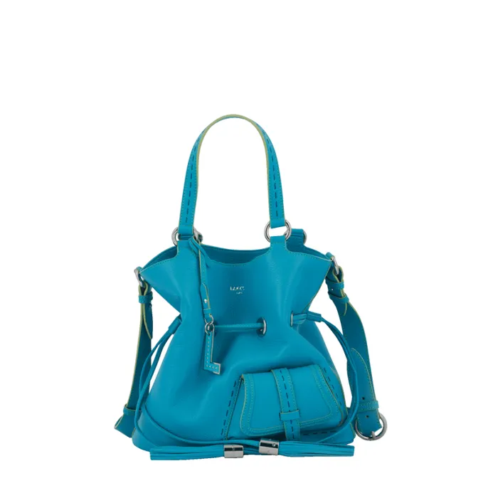 S Bucket Bag Multico Ocean Blue Women Lancel Shoulder Bags