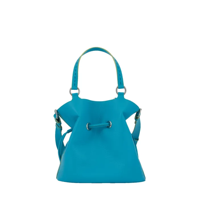 S Bucket Bag Multico Ocean Blue Women Lancel Shoulder Bags S Bucket Bag Multico Ocean Blue Women Lancel Shoulder Bags
