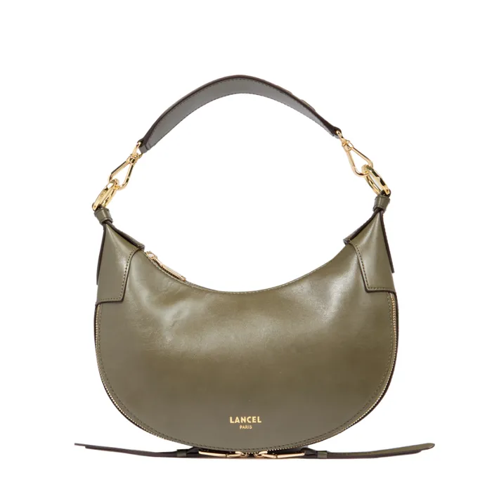 S Hobo Bag Dark Khaki Women Lancel Hand Bags