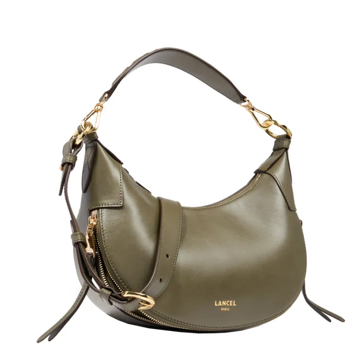 S Hobo Bag Dark Khaki Women Lancel Hand Bags S Hobo Bag Dark Khaki Women Lancel Hand Bags