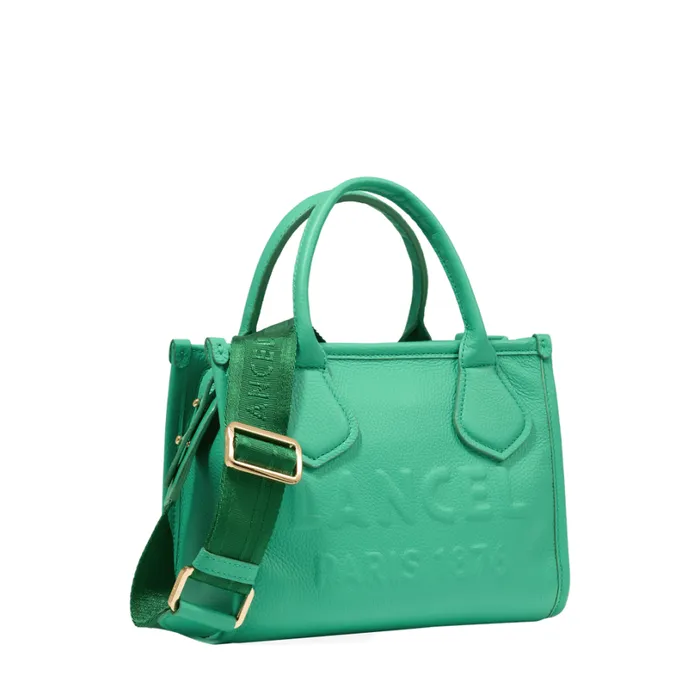 S Zip Tote Emerald Women Lancel Hand Bags S Zip Tote Emerald Women Lancel Hand Bags
