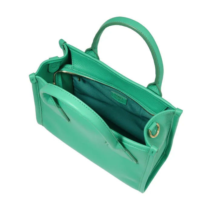 S Zip Tote Emerald Women Lancel Hand Bags S Zip Tote Emerald Women Lancel Hand Bags