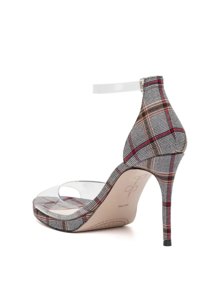 Sandals Shoes Jessica Simpson Daisile High Heel In Plaid