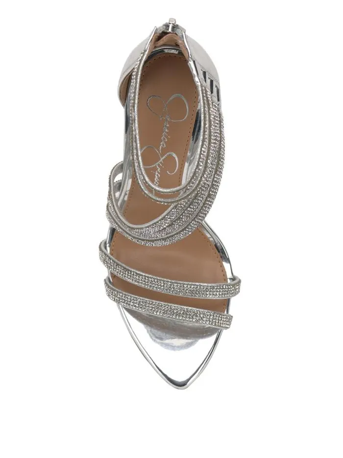 Sandals Shoes Jessica Simpson Winifield High Heel In Silver