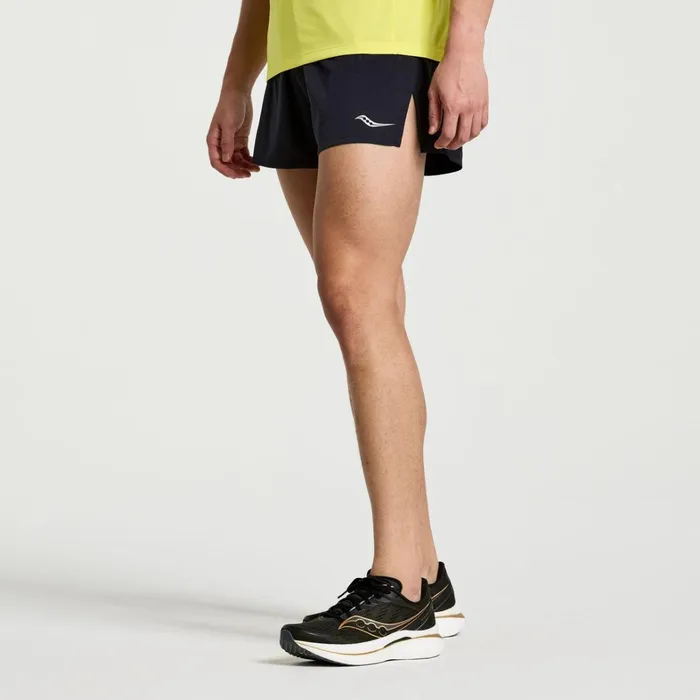 Saucony Bottoms Men Outpace 25034 Split Short Black
