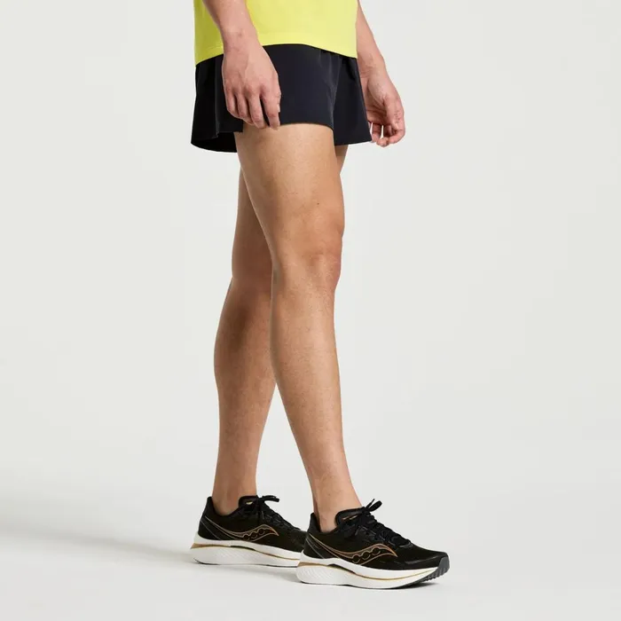 Saucony Bottoms Men Outpace 25034 Split Short Black