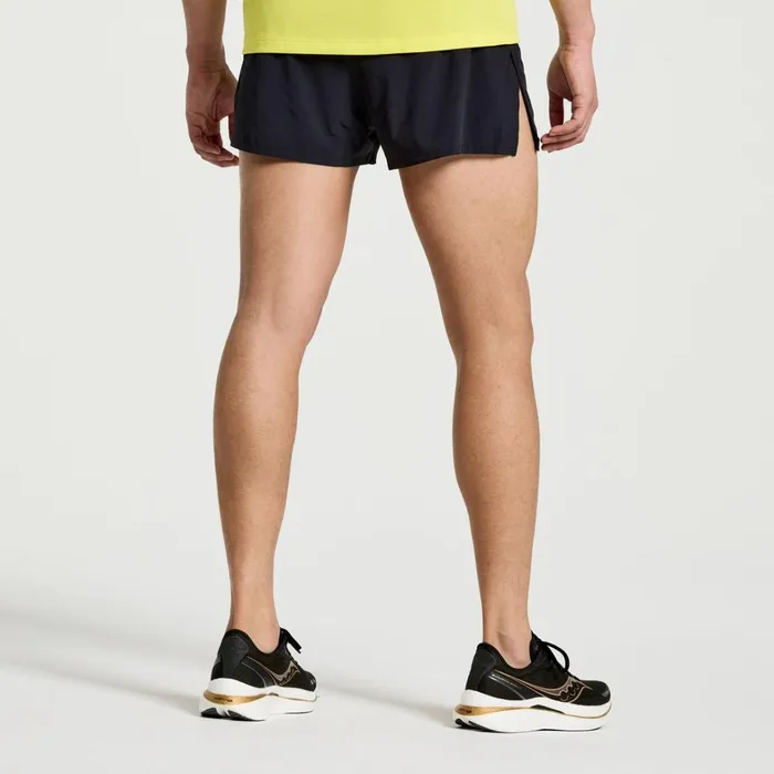 Saucony Bottoms Men Outpace 25034 Split Short Black